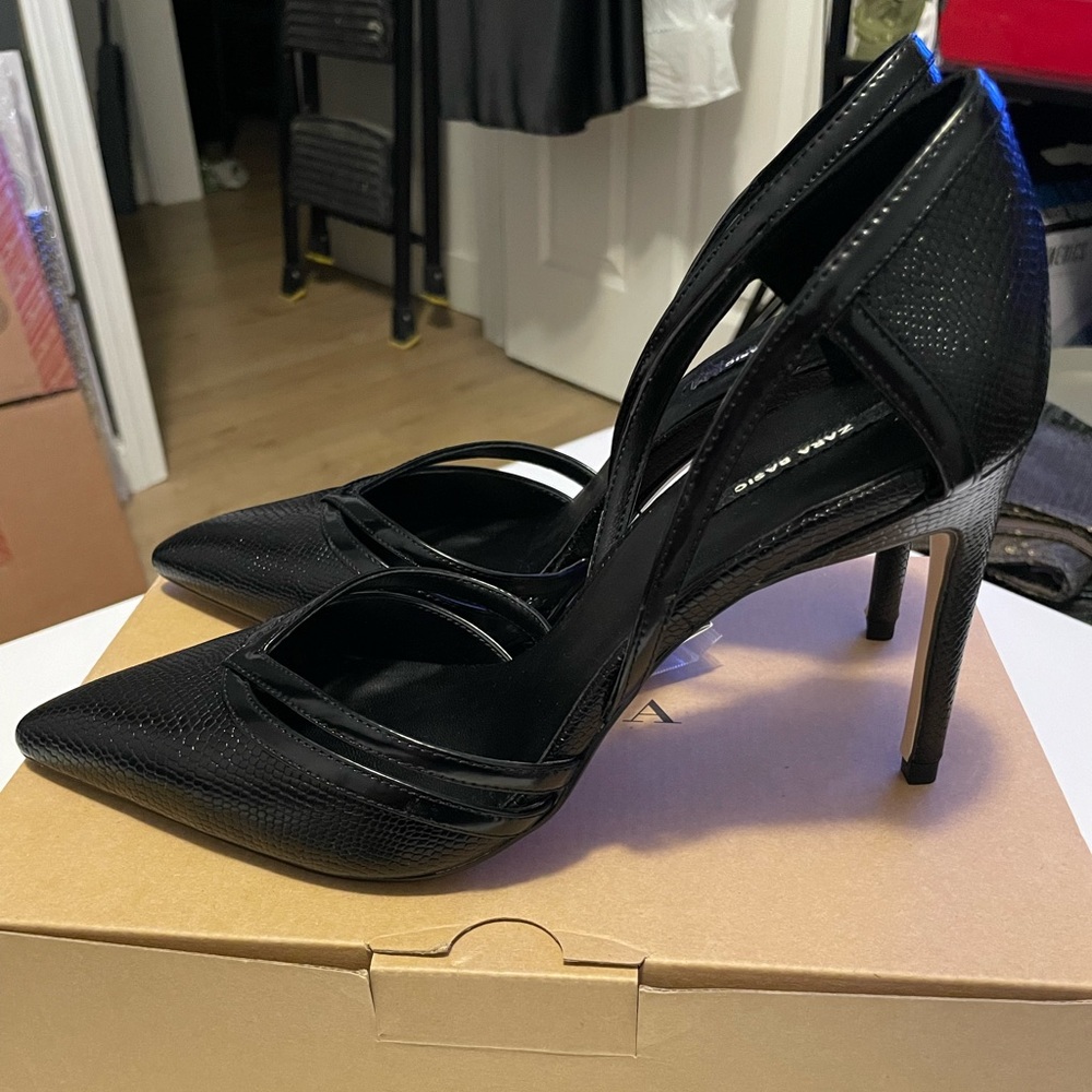 Zara Contrast heels - Picture 6 of 8